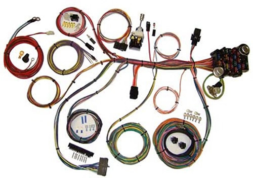 Curt's Rod & Custom - American Autowire Accessories ... street rod wiring diagram for alternator 