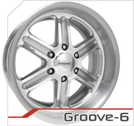 budnik wheels Six-Lug Series groove-6