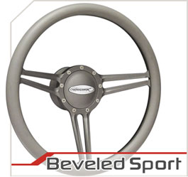 budnik beveled sport steering wheel